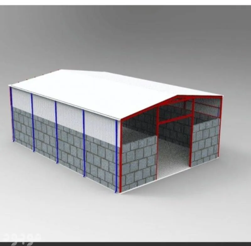 بناء هناجر ومستودعات المملكة دقه في العمل وسرعة في التنفيذ 