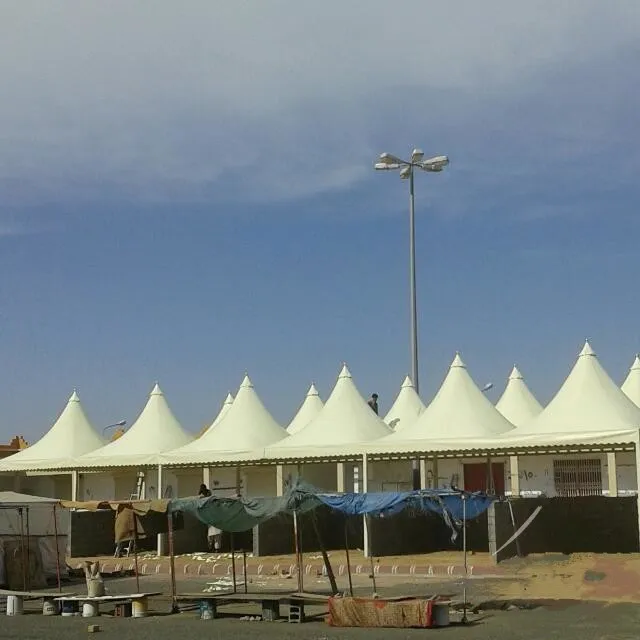 تركيب افضل مظلات هرميه في المملكه 