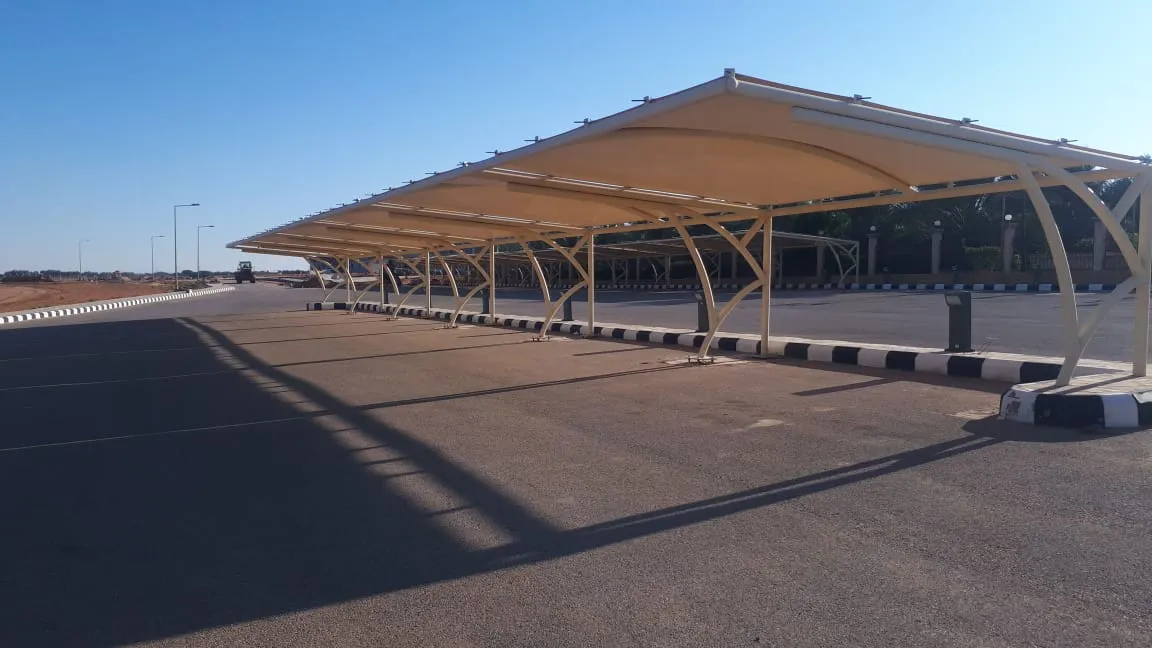 مظلات سيارات الاحساء الحديثة