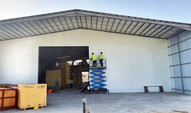 شركه تركيب هناجر ومستودعات من الساندويتش بانل في المملكة