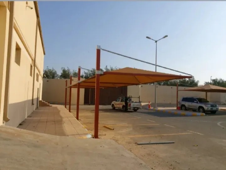 تركيب مظلات سيارات معلقة وخارجيةبالدمام وجميع مناطق المملكة