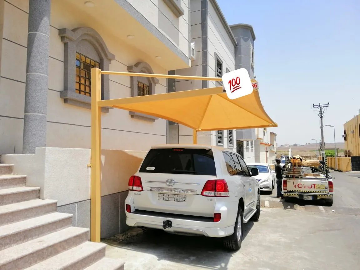 تركيب مظلات سيارات معلقة وخارجيةبالدمام وجميع مناطق المملكة