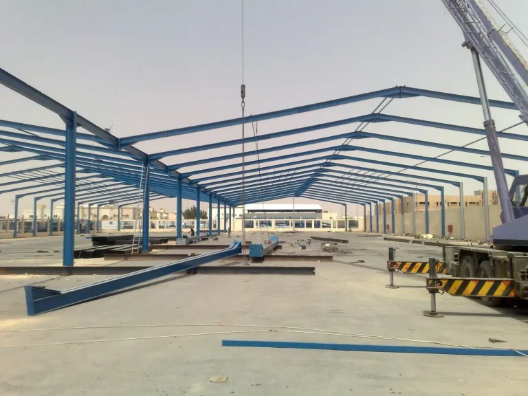 شركتنا: خبراء في حلول التخزين لبناء هناجر في المملكة