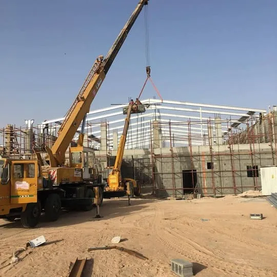 بناء هناجر ومستودعات المملكة دقه في العمل وسرعة في التنفيذ