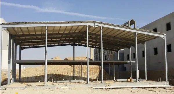 بناء هناجر ومستودعات المملكة دقه في العمل وسرعة في التنفيذ