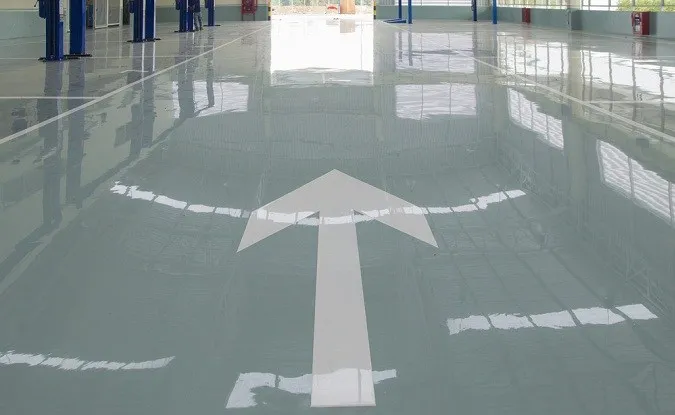 دهانات أرضيات الإيبوكسي بديل اقتصادي وعصري للأرضيات التقليد