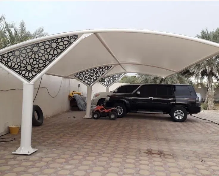 مظلات سيارات الاحساء الحديثه