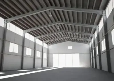 بناء هناجر ومستودعات في المملكه العربيه السعوديه دقه في العم