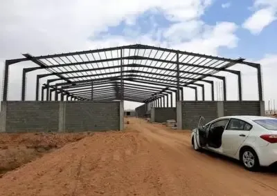 بناء هناجر ومستودعات في المملكه العربيه السعوديه دقه في العم