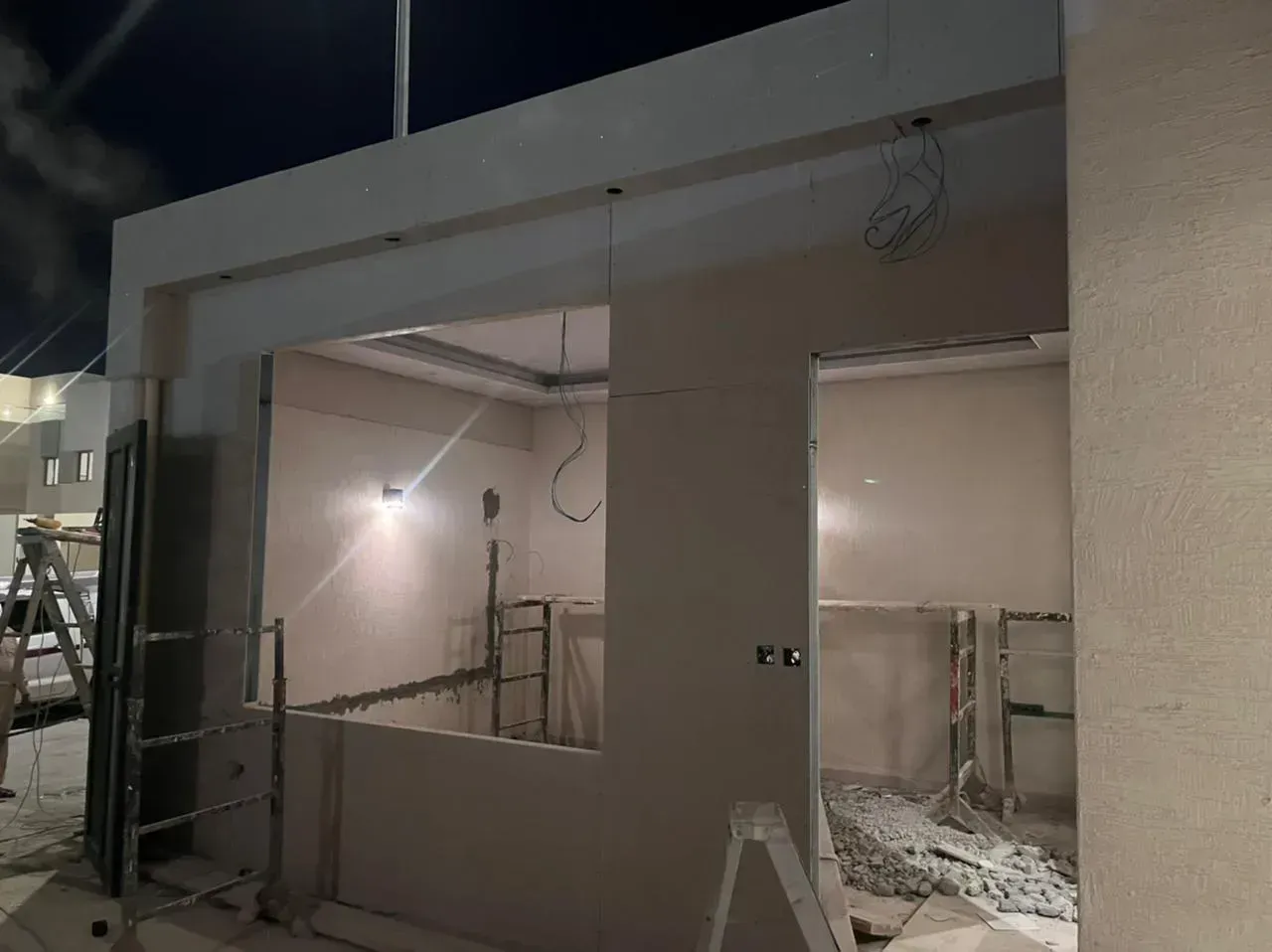 مقاول بناء ملاحق اسمنت بورد في الاحساء