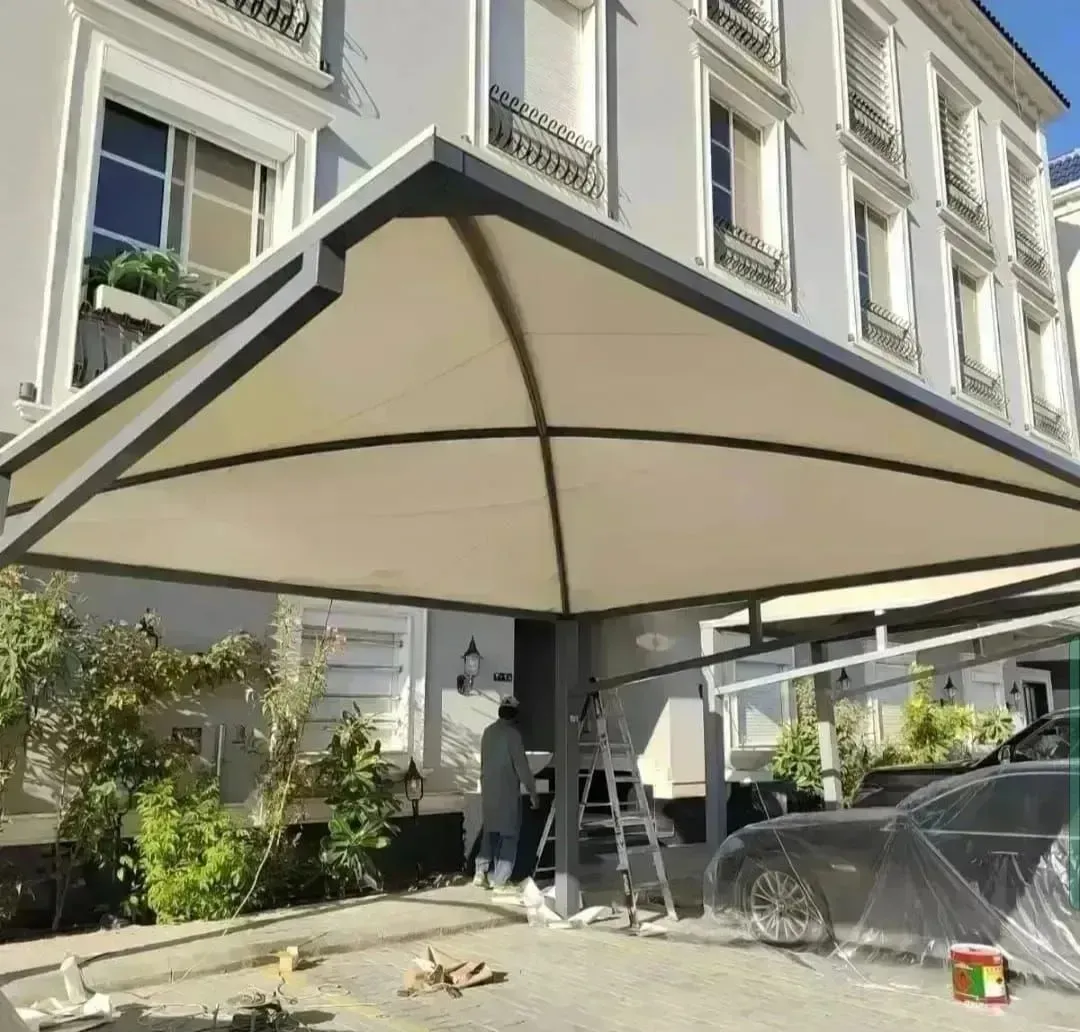 تركيب مظلات سيارات معلقه وخارجيه