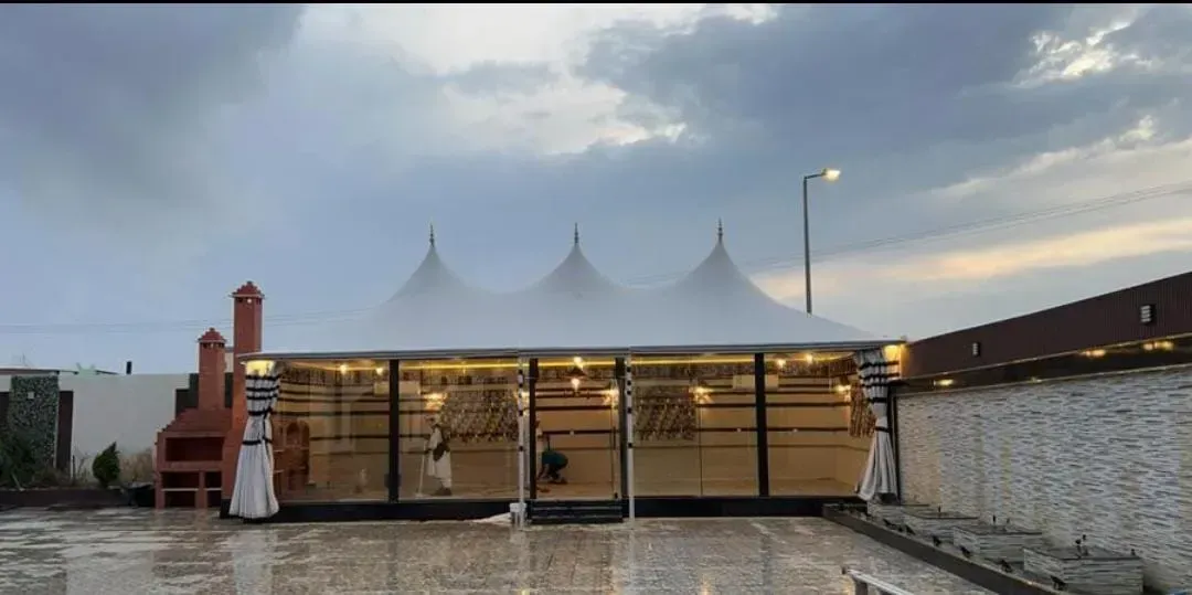 تركيب مظلات هرميه في المملكه وجميع مناطق الشرقيه