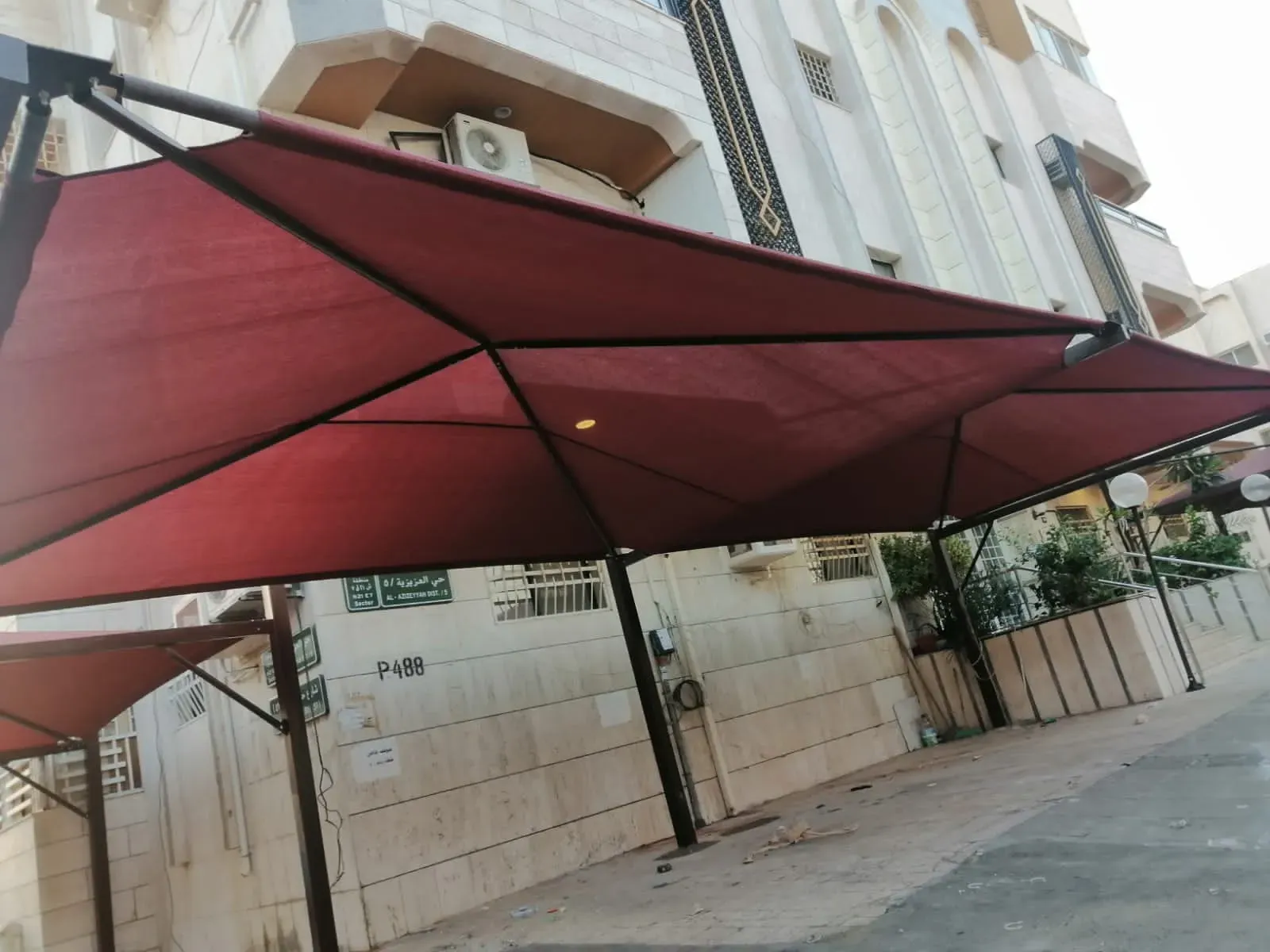 تركيب مظلات وسواتر في الاحساء و القطيف 