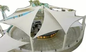 تصاميم عصرية لمظلات الشد الإنشائي من شركة الخليج العربي