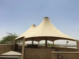 تصاميم عصرية لمظلات الشد الإنشائي من شركة الخليج العربي